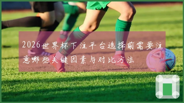 2026世界杯下注平台选择前需要注意哪些关键因素与对比方法